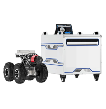 Crawler ES5X: HD Robotic Pipe Inspection System with LiDAR