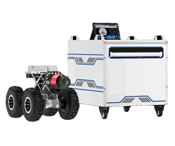 Crawler ES5X: HD Robotic Pipe Inspection System with LiDAR