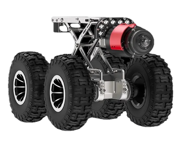 Crawler ES5X: HD Robotic Pipe Inspection System with LiDAR