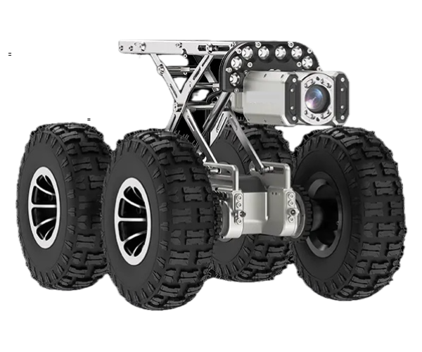 Crawler ES5X: HD Robotic Pipe Inspection System with LiDAR