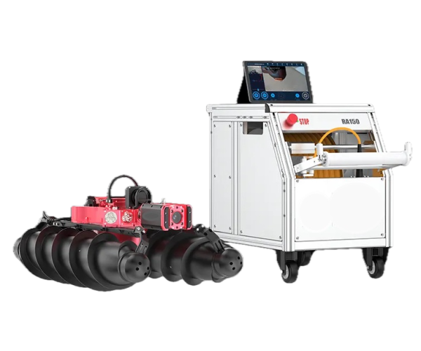 Crawler ES5XFM Floating LiDAR Robotic CCTV Inspection System