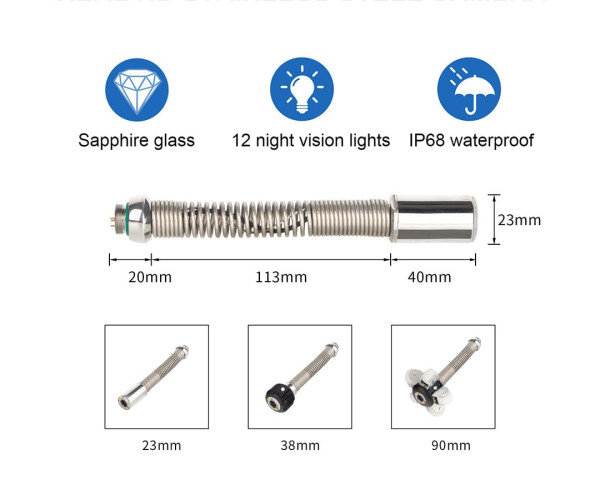 FlexiCam-Easy Sewer Inspection Push Camera HD