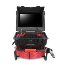 FlexiCam-VPT-mini portable pan-and-tilt drain push camera